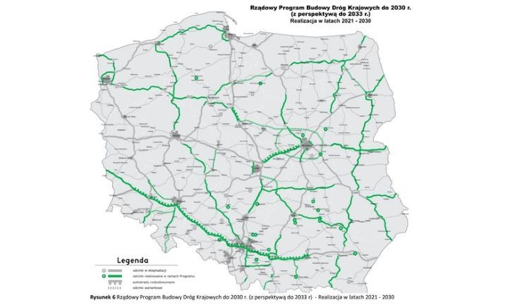 Rządowy Program Budowy Dróg Krajowych do 2030 r., źródło: materiały prasowe