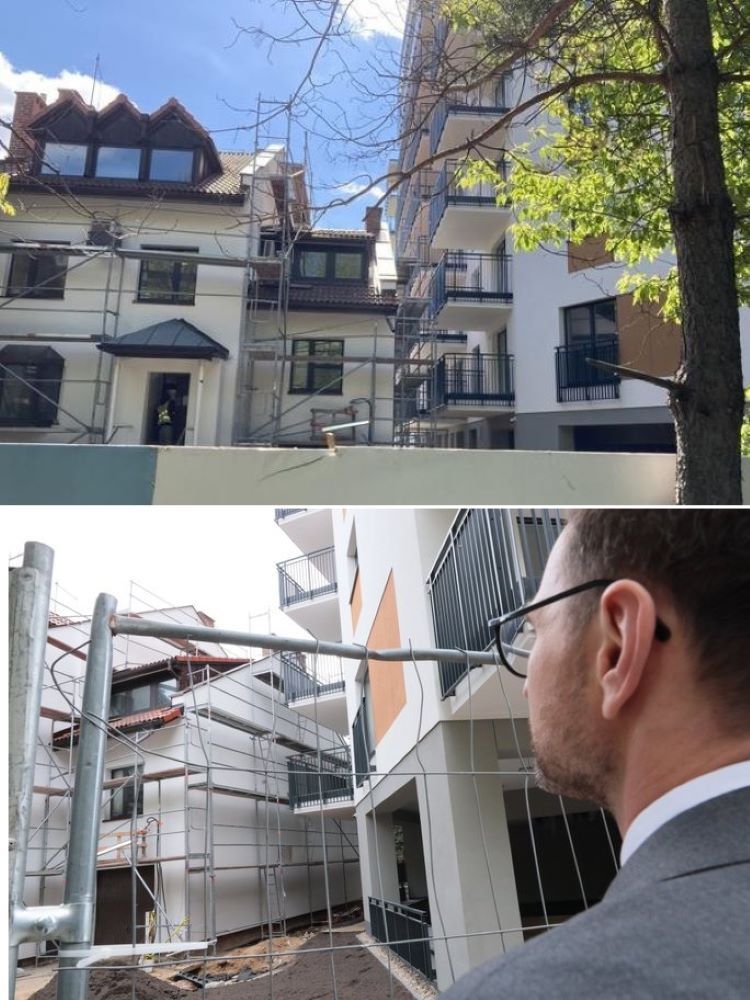 Balkon z widokiem na ścianę, fot. Tweeter, eska.pl