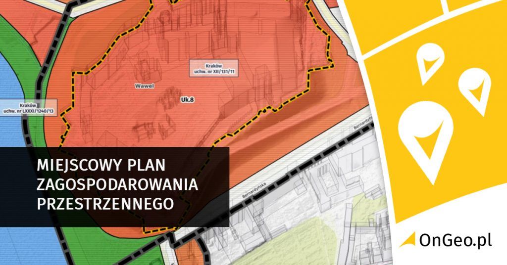 MPZP a pozwolenie na budowę - przykład części graficznej miejscowego planu zagospodarowania przestrzennego