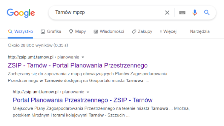 Jak czytać MPZP? Szukanie MPZP w Internecie