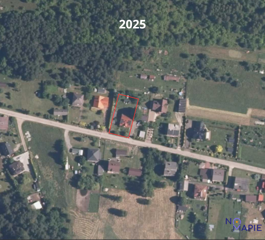 Zdjęcia działki Pani Joanny z 2025 roku 