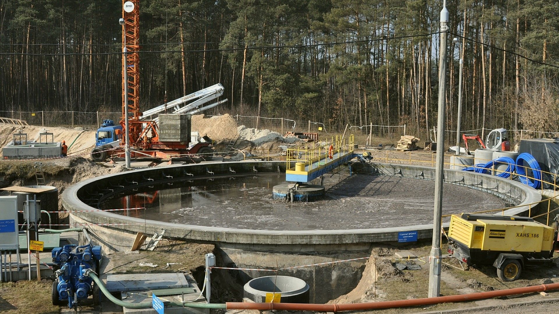 Budowa oczyszczalni ścieków