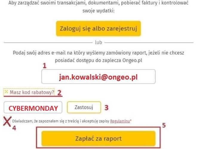 Wpisz kod rabatowy CYBERMONDAY i wygeneruj Raport o Terenie taniej