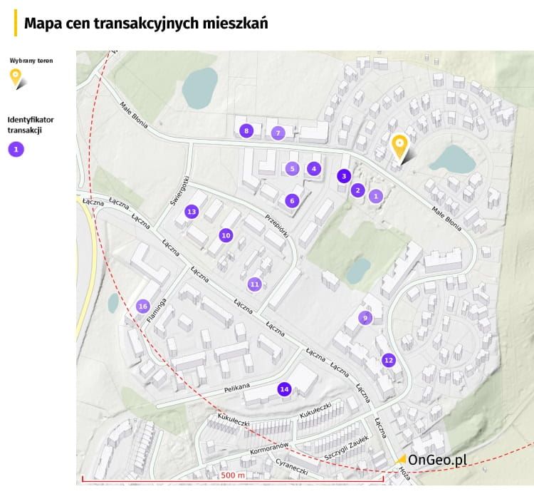 Ceny transakcyjne w Raporcie o Terenie OnGeo.pl