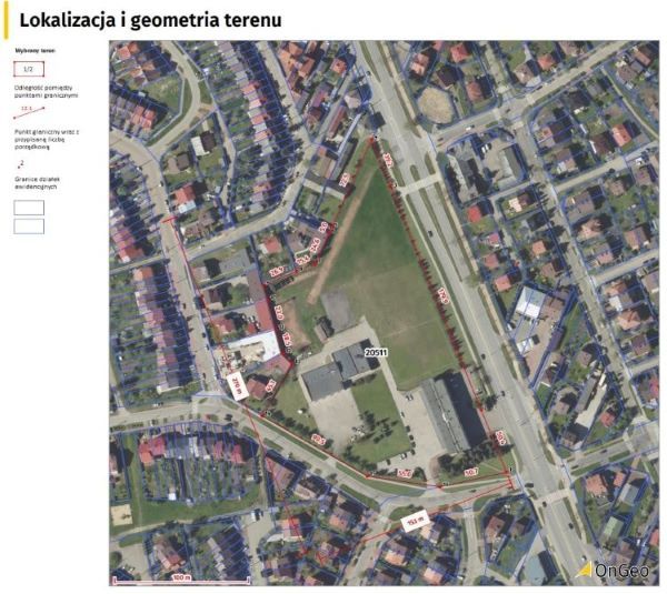 Dane z EGIB w Raportach o Terenie