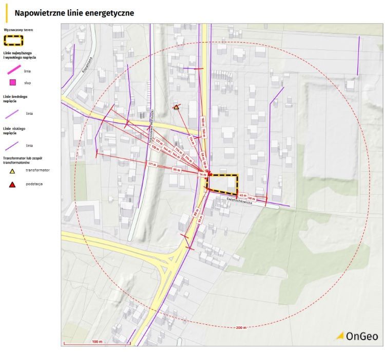 Mapa GPZ w Raporcie o Terenie