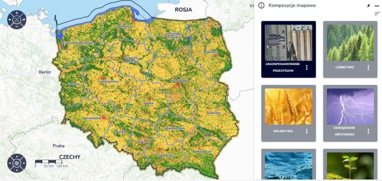 Platforma NSIS, zagospodarowanie przestrzenne