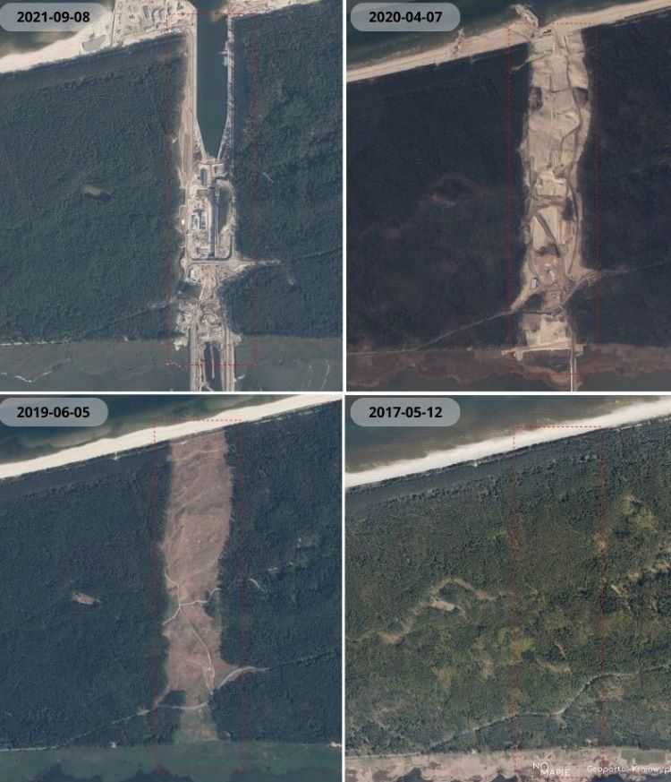 Kanał żeglugowy Mierzei Wiślanej