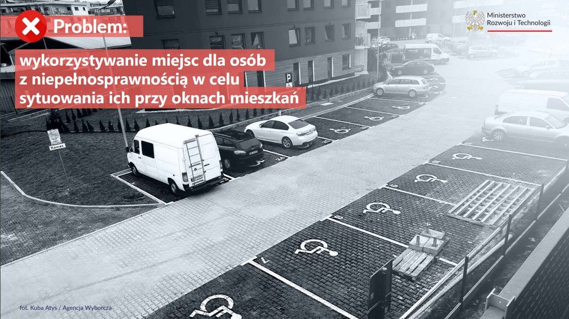 Więcej miejsc dla osób niepełnosprawnych niż zwykłych