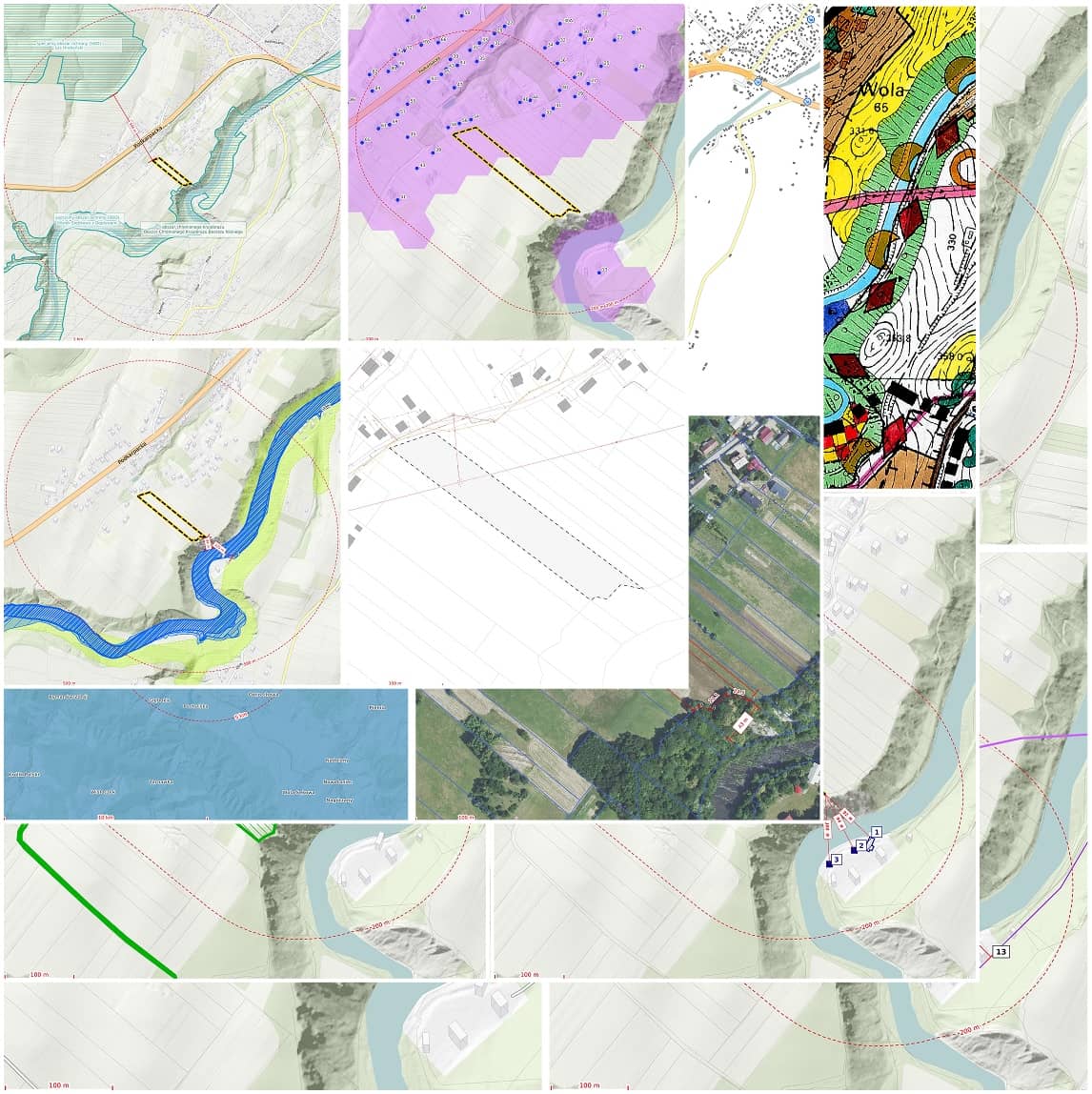 Wszystkie informacje o działce Raport o terenie OnGeo