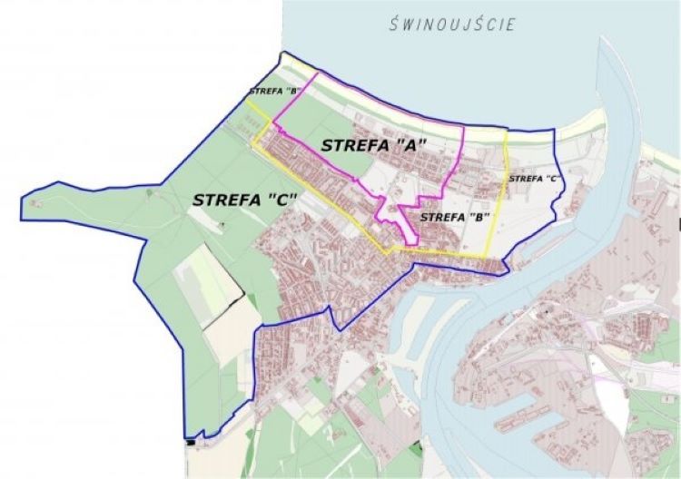 Strefy ochrony uzdrowiskowej miasta Świnoujście