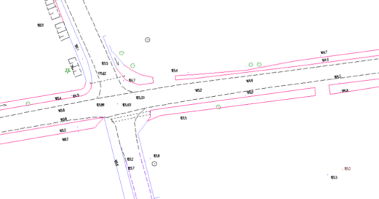 Wizualizacja danych BDOT500, geoportal.gov.pl