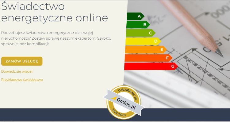 Zamów świadectwo energetyczne w sererg.pl