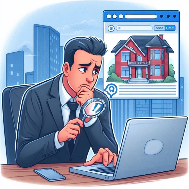 Zanim zdecydujesz się na zakup nieruchomości dokładnie sprawdź ogłoszenie. 