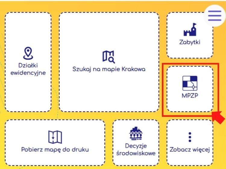Przejdź do zakładki “MPZP” na Geoportalu Gminnym