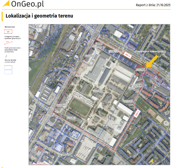 Raport o Terenie OnGeo.pl - Lokalizacja