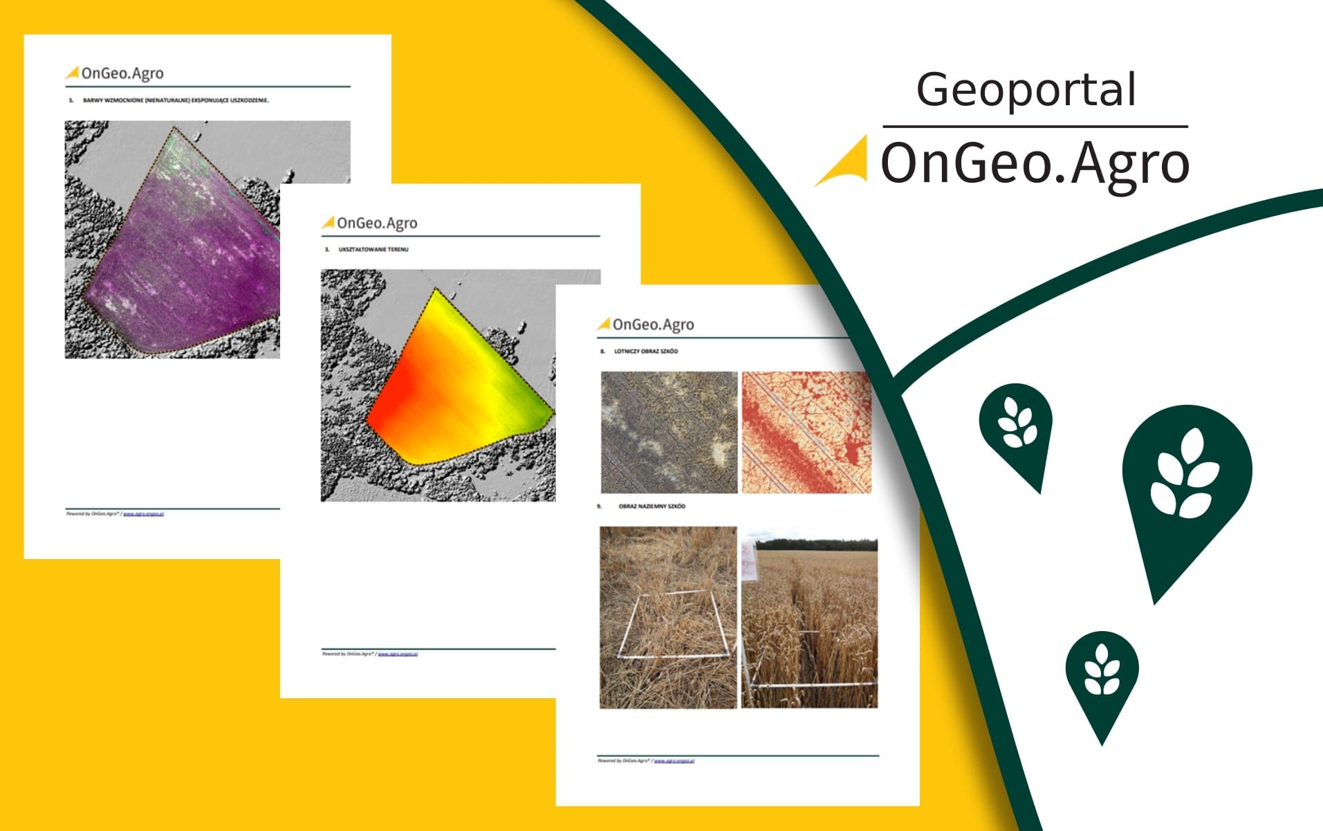 Przykładowa analiza szkody łowieckiej wykonana w systemie OnGeo Agro