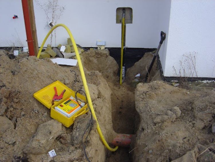 Mapa przyłączy gazowych - przyłącze gazowe