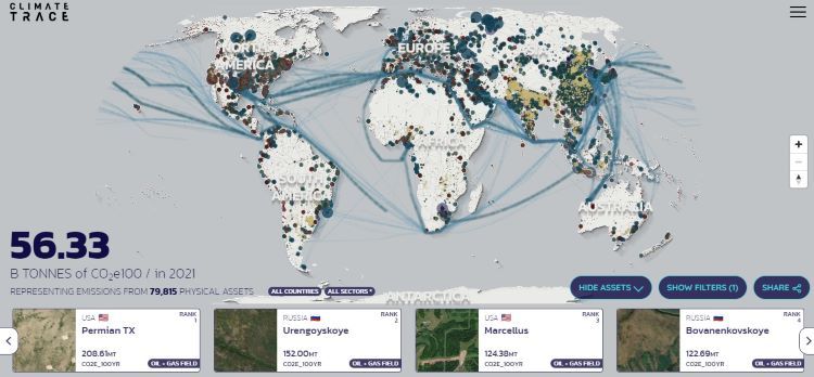 Najwięksi truciciele świata na mapie