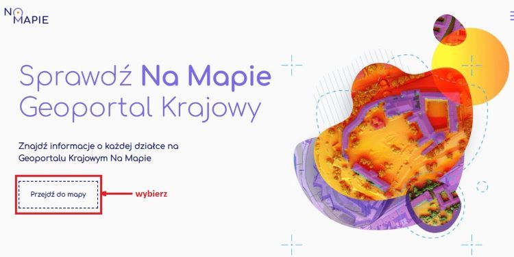 Wybierz Przejdź do mapy